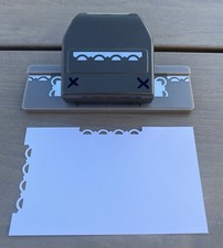 Stampin Up SCALLOP TRIM Bordo