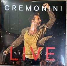 CESARE CREMONINI "STADI LIVE 2002" RARO 3 LP vinili NUMERATO- SIGILLATO