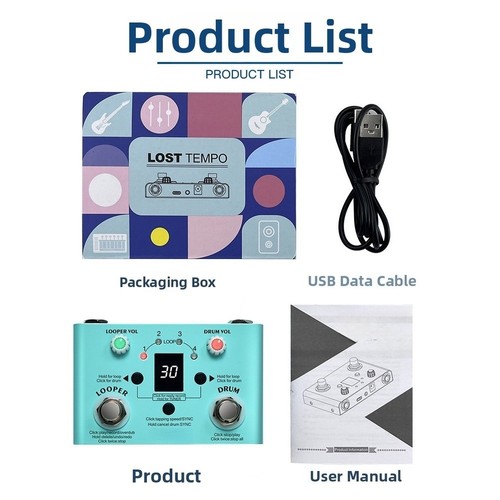 Guitar looper drum machine - looper,