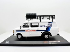 Modellino auto furgone scala