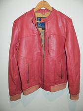 Giacca pelle vintage uomo Iron