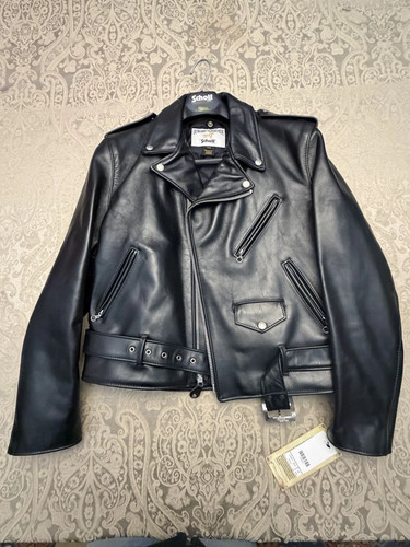 Giacca pelle schott 618hh - giacca,