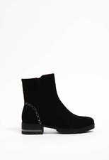 Scarpe da donna scarpa stivaletti Braccialini tacco largo medio nuovo 35 nero