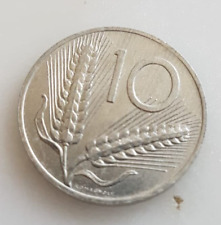 Moneta 10 lire spighe del 1981