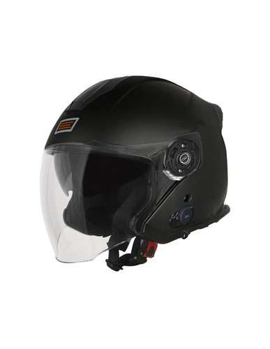 Casco jet con - jet, bluetooth