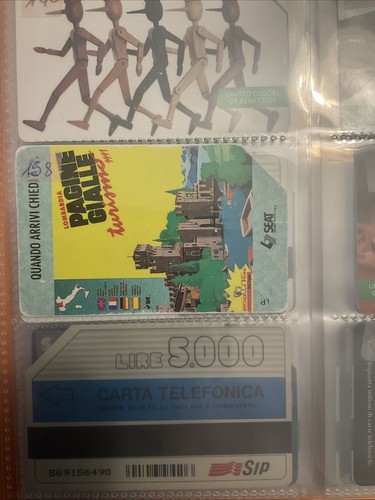 Schede telefoniche pagine - schede,