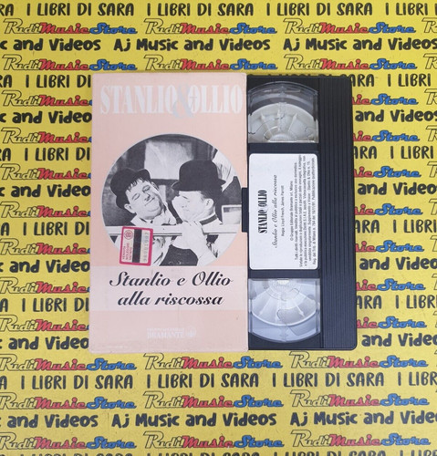 Vhs cartonata stanlio ollio - vhs,