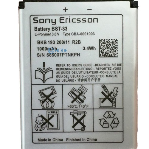 Batteria nuova bst - bst-33, sony