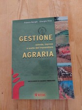 Gestione Agraria - Azienda, impresa e scelte dell'imprenditore