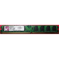 RAM DIMM DDR2 667MHZ CL5 PC2-5400 non ECC 2GB 1.8V 240 PIN KINGSTON KVR667D2N5/2