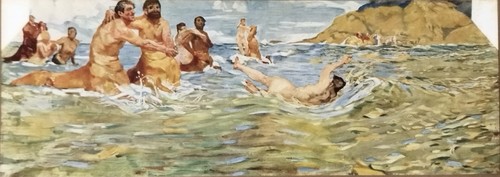 Antica stampa colori - stampa, del