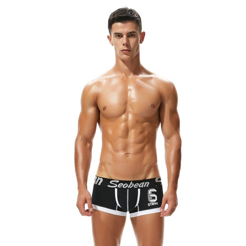 Boxer uomo giovane cotone slip