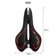 Sella Bici in Gel MTB Strada | Sedile PU + Silicone Comfort Assoluto