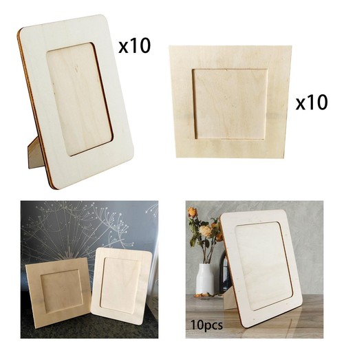 Pezzi cornice foto legno - 10,