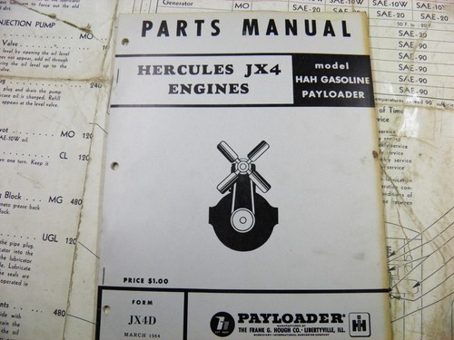 Manuale ricambi motore - manuale,