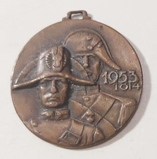 MEDAGLIA IN BRONZO ARMA DEI CARABINIERI NEI SECOLI FEDELE 1814 1953