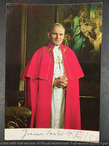 Cartolina beato papa giovanni - beato,