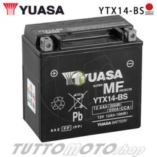BATTERIA YUASA YTX14-BS x
