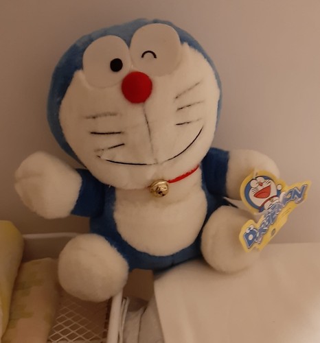 Peluche pupazzo doraemon gatto - peluche,