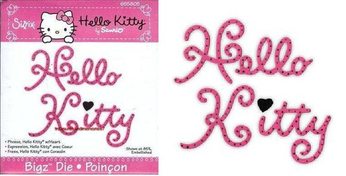 Sizzix bigz hello kitty - bigz,