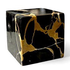 Cubo in Marmo Nero Portoro