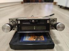 Autoradio vintage Sparkomatic sotto cruscotto 8 tracce/AM FM SR200 con cassetta