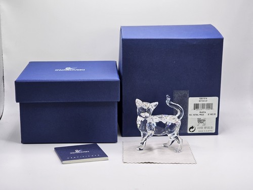 Statuina gatto madre - , swarovski
