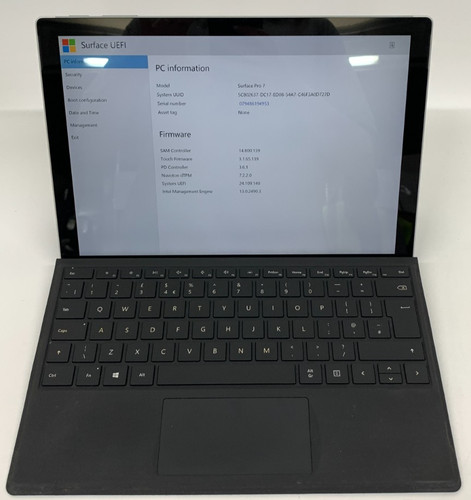 Microsoft surface pro i5 - pro, 7