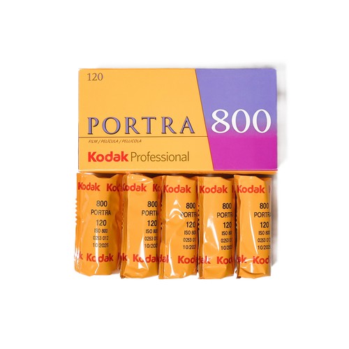 Kodak portra 800 120 - 120, negativo