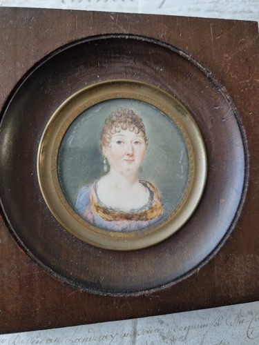 Ritratto dipinto miniatura - ritratto,