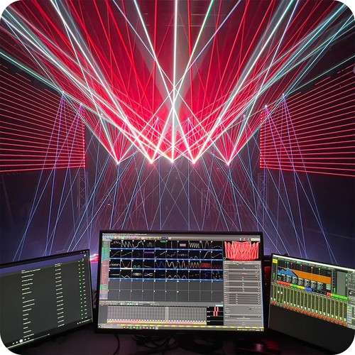 Spettacolo laser pangolin - laser,