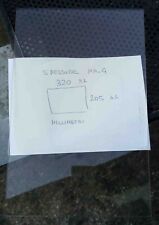 vetro ricambio stufa pellets 320x205 usato spessore 4mm vetro/ceramica