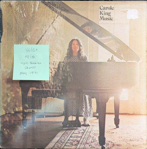 Carole king music vinyl record - king,