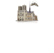 CubicFun Puzzle 3D Notre Dame