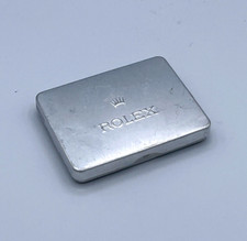 Rolex scatola porta ricambi orologio watch spare parts dials box metallo L