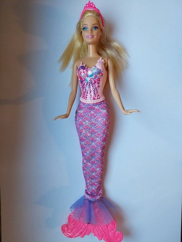 Mattel barbie sirena usata - sirena,
