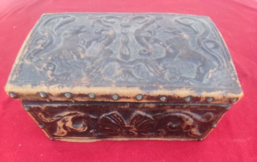 Antica scatola legno - scatola,