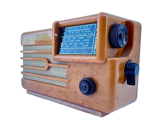 1024 radio miniature - radio,