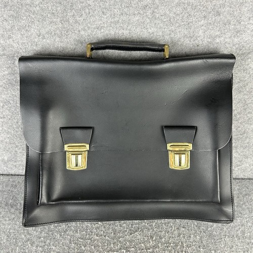 Valigetta vintage nera oro
