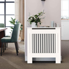 Copritermosifone legno bianco - copritermosifone,