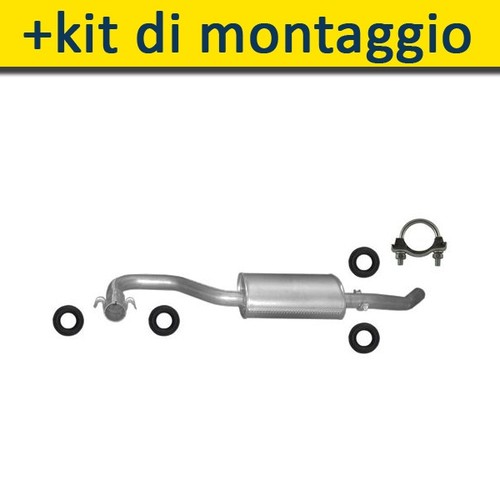 Silenziatore marmitta - silenziatore,