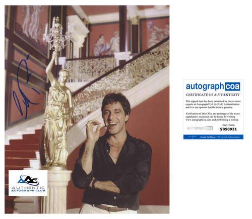 Pacino autografo firmato - pacino,