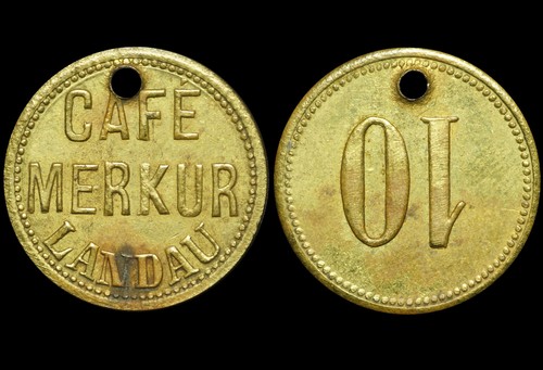 Marca valore 10 - 10, pfennig