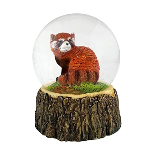 Sfera vetro panda rosso - vetro,