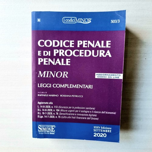 Codice penale procedura - e,