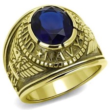 Anello Uomo US Navy Acciaio
