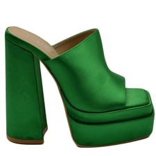 SABOT DONNA TACCO IN RASO