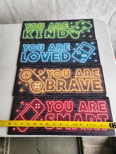 Set insegna parete neon - set,