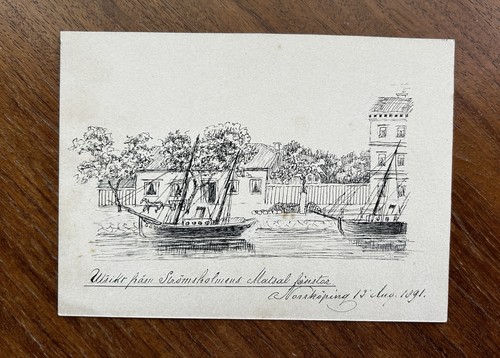 Antico disegno inchiostro - antico,