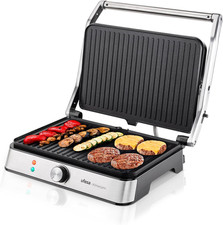 Kilimanjaro Griglia Elettrica, Panini Press Grill, 2200W, Piastre Antiaderenti 3